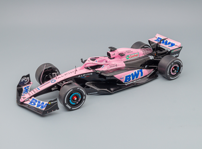 RENAULT F1 A523 Team Bwt Alpine Press N10 - №31 (2023), Pink Blue