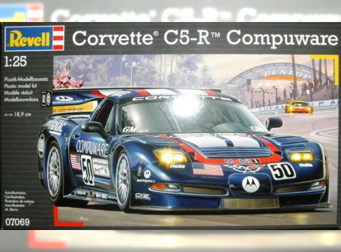 Сборная модель Легковой автомобиль Corvette C5-R "Compuware"