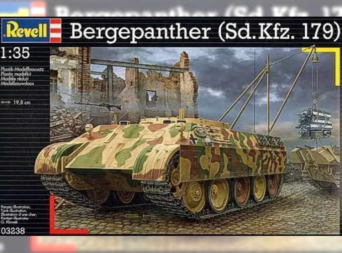 Сборная модель БРЭМ Bergepanther (Sd.Kfz. 179)