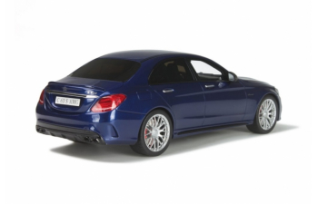 Mercedes-Benz C63 S Sedan (blue)