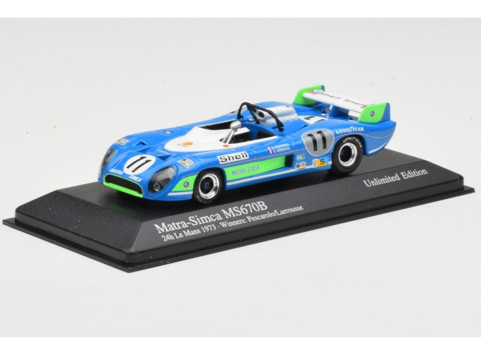 MATRA Simca MS 670B Winner 24h Le Mans, Pescarolo / Larrousse (1973)