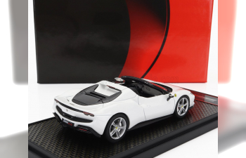 FERRARI 296 Gts Spider (2022), Bianco Cervino - White