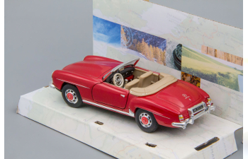 MERCEDES-BENZ 190SL Roadster, red