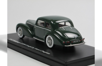 DELAHAYE 135 MC coupe (1947), green