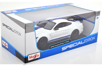 FORD Mustang Shelby GT500 2020 White / Blue