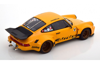 PORSCHE 911 RSR RWB Hommage Y-san, ochre-yellow