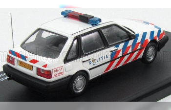 VOLVO 440 Rijkspolitie District Alkmaar Police (1992), White Blue Red