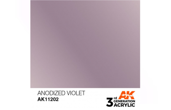 Краска акриловая 3rd Generation Anodized Violet 17ml