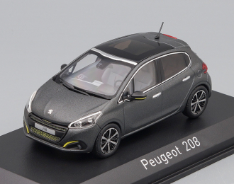 PEUGEOT 208 (рестайлинг) 2015 Dark Grey