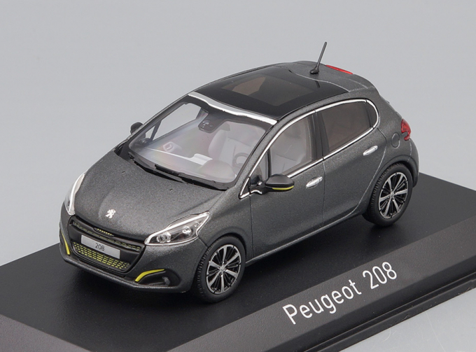 PEUGEOT 208 (рестайлинг) 2015 Dark Grey