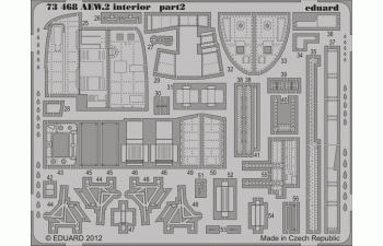 Фототравление для Sea King AEW.2 interior S.A.