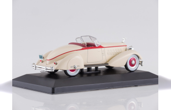 PACKARD V12 Le Baron Speedster (1934), beige / red