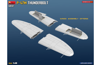 Сборная модель DRAGON WINGS P-47m Thunderbolt Airplane Military 1942