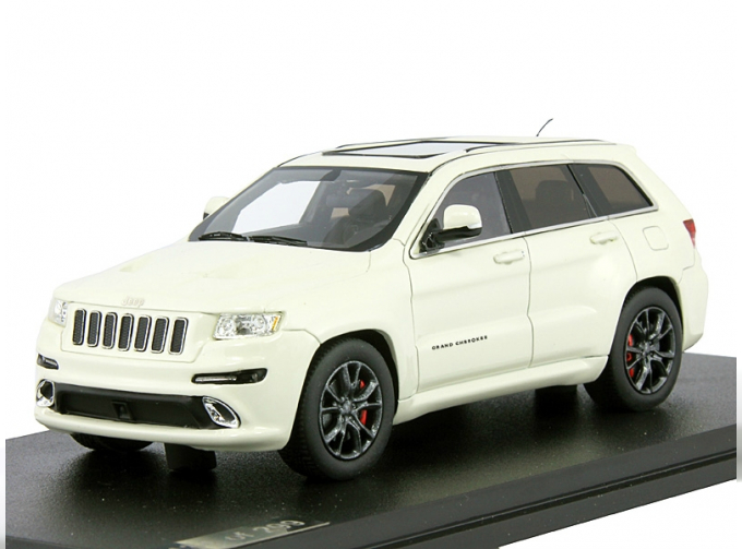 JEEP Grand Cherokee SRT8 (2012), white