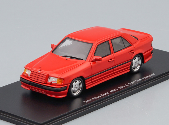 MERCEDES-BENZ 300E AMG "THE HAMMER" 1987, red