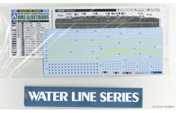 Сборная модель британский авианосец ILLUSTRIOUS
