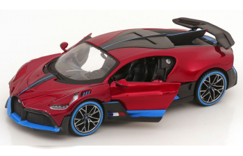 BUGATTI Divo (2018), redmetallic carbon