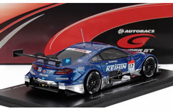 HONDA Nsx-gt Team Keihin Real Racing №17 Gt500 Class Super Gt (2020) Koudai Tsukakoshi - Bertrand Baguette, Blue White