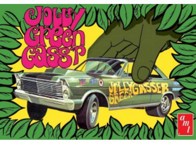 Сборная модель Ford Galaxie *Jolly Green Gasser*, plastic modelkit 1965