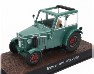 BUHRER Ddi 4/10 Tractor (1957), Blue Green