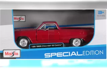 CHEVROLET El Camino Pick-up (1965), red