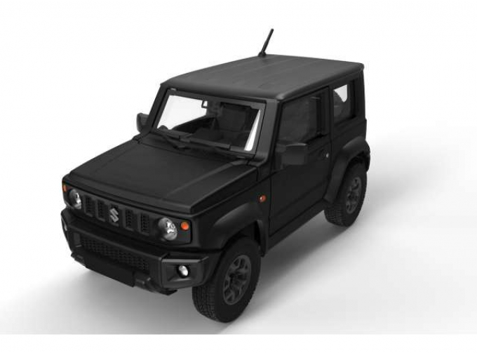 SUZUKI Jimny JB74 LHD (2018), bluish black pearl 3