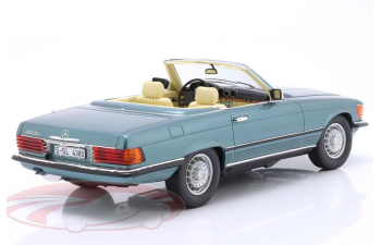 MERCEDES-BENZ  380SL (R107) Cabriolet (1983), green metallic