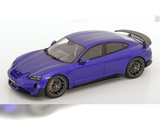 PORSCHE Taycan Turbo GT (2023), purple-metallic