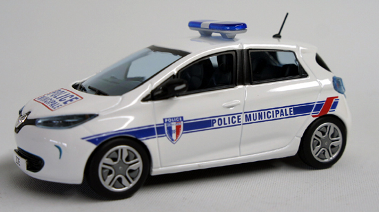 RENAULT ZOE "Police Municipale" (полиция Франции) 2014