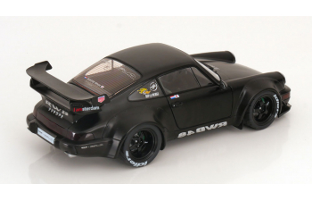 PORSCHE 911 RWB Darth Vader (2022), matt-black