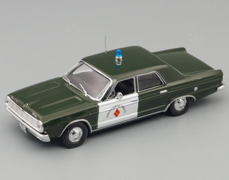 DODGE Dart, Полицейские Машины Мира 15, зеленый