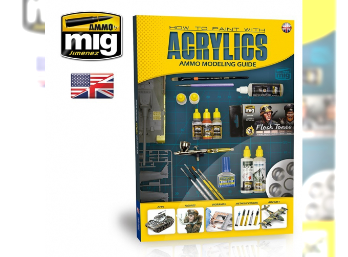 MODELLING GUIDE: HOW TO PAINT WITH ACRYLICS (English)