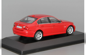 BMW 3-Series (2005), red