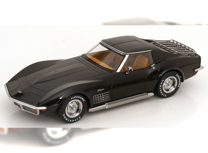 CHEVROLET Corvette C3 (1972) - With Removable Roof Parts, Black