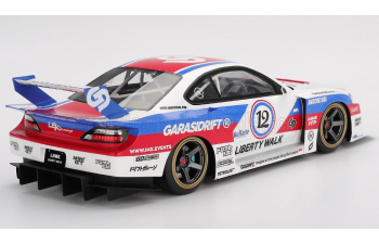 NISSAN Silvia (s15) Lb Super Silhouette №12 Liberty Walk (2025), White Red Blue