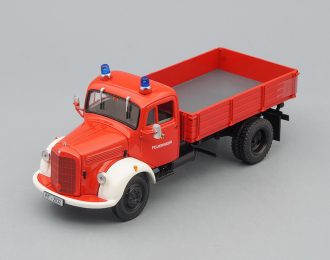 MERCEDES-BENZ L500K TRUCK KIPPER FEURWEHR PFORZHEIM 1955, red