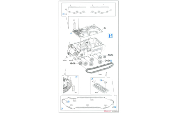 Сборная модель ремонтная машина на базе М113 и бронетранспортер М113