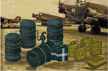 Сборная модель WWII German Jerry Can & Fuel Drum