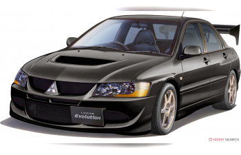 Сборная модель Mitsubishi Lancer Evolution VIII GSR (w/GT-W Wing)