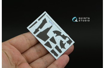 3D Декаль Стеганая обивка кабины для Ка-52/52М (Звезда/Quinta Models)