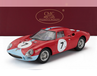 FERRARI 250lm Ch. N5895 №7 Winner 12h Reims (1964) Graham Hill - Joachim Bonnier, Red