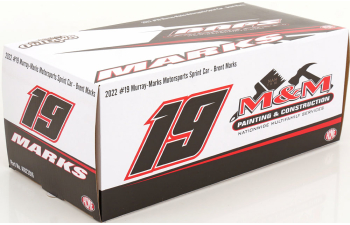 Murray-Marks Motorsports Sprint Car #19 Brent Marks (2022)