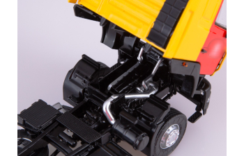 Минский-5440 седельный тягач Метро, желтый / красный