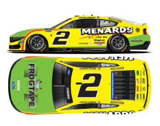 Ford Mustang #2 Austin Cindric *Menards/Frogtape* green/yellow 2026