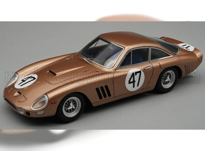 FERRARI 330 Lmb 4.0l V12 Team Nart №47 3rd 500km Bridghampton (1963) Dan Gurney, Brown