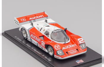 PORSCHE 962c №2 4th 24h Daytona (1990) H.Grohs - H.j.Stuck - H.Haywood - R.Herzog, red / white