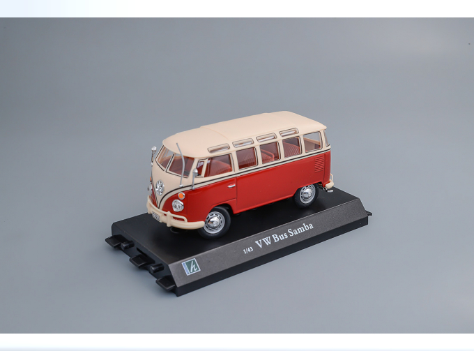 VOLKSWAGEN T1 Samba (поворотные колеса), red/white