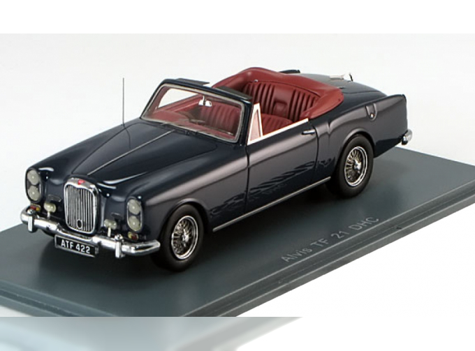 ALVIS TF21 DHC RHD 1966, dark dlue