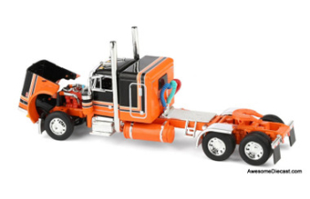 Peterbilt 379 48in Flattop Sleeper  w/Walinga Feed Trailer