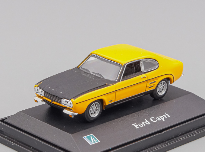 FORD Capri, yellow / black